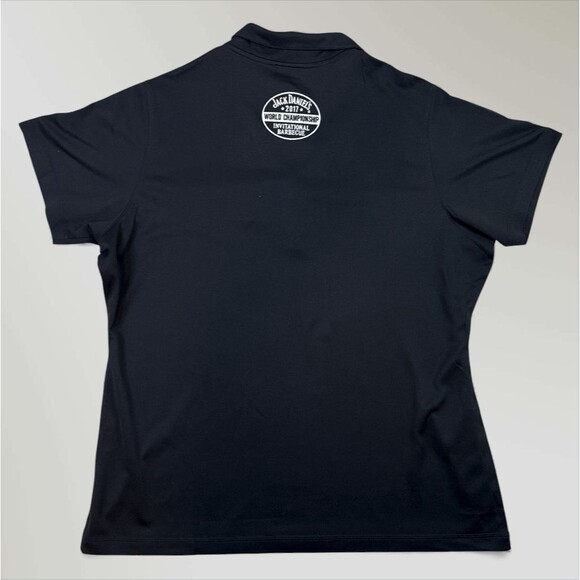 Jack Daniel's 2017 Invitational BBQ Women's Polo Short Sleeve Embroidered Sz XXL - Picture 3 of 8